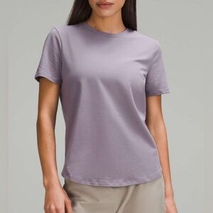 Lululemon Love Curved Hem Crew Neck T-shirt Dusky Lavender 4